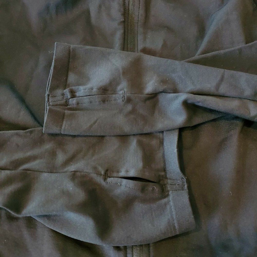 Fabletics Workout Athletic Fitted Jacket‎ Black T… - image 4